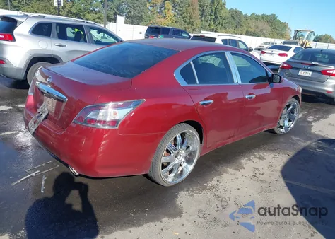 2012 Nissan Maxima 3.5 S z USA, uszkodzony, nr VIN 1N4AA5AP4CC809780